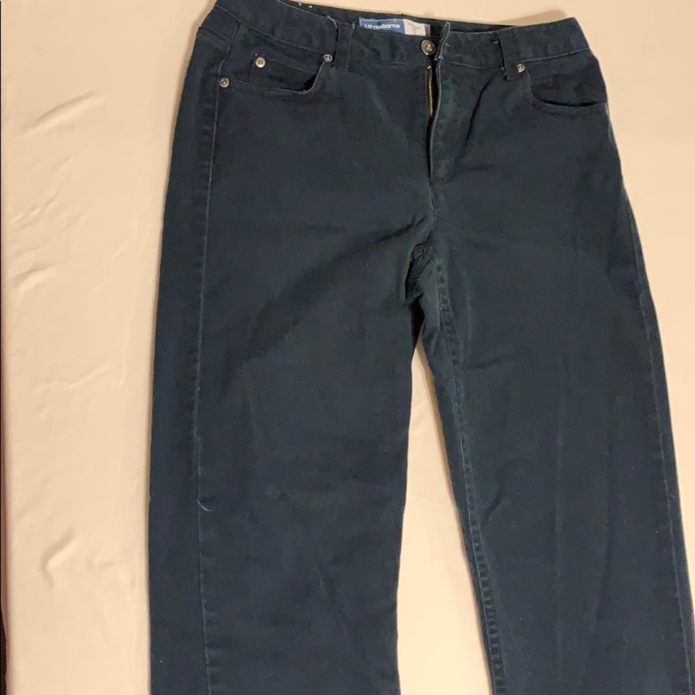 Straight leg jeans